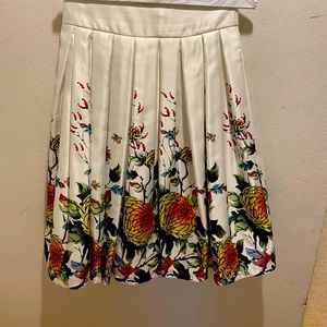 Womens MIDI floral skirt